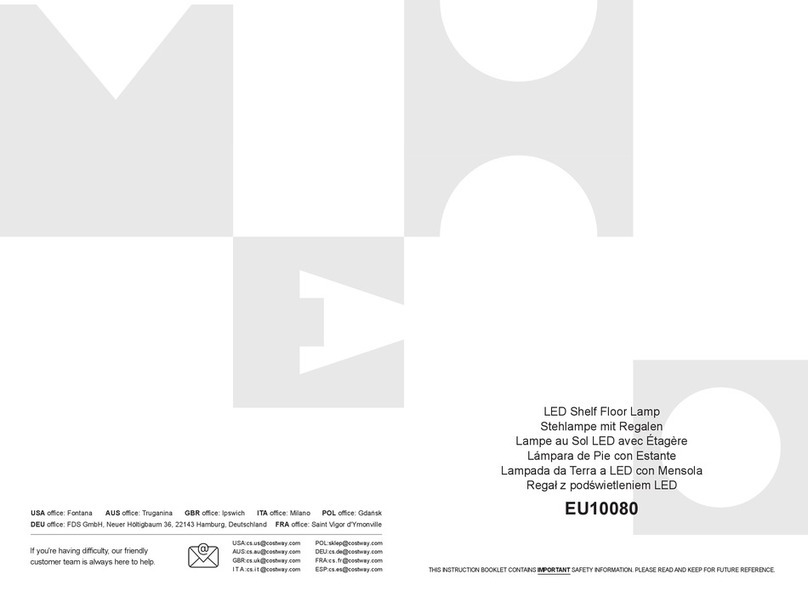 Costway EU10080 manual