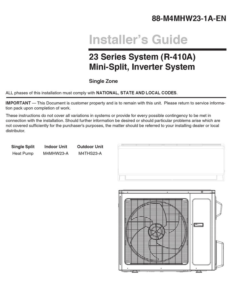 Trane 23 Series Assembly instructions
