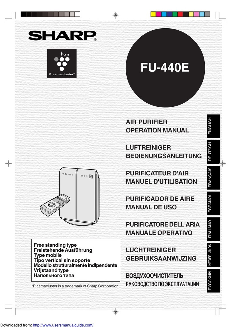 Sharp FU-440E User manual