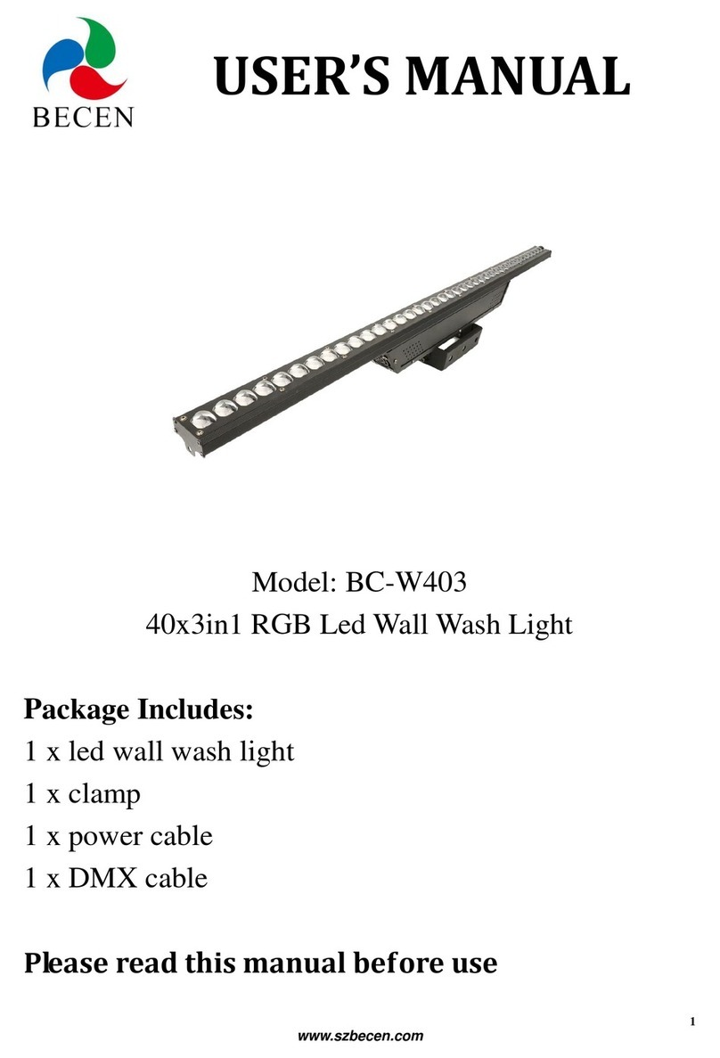 Becen BC-W403 user manual