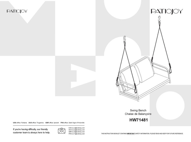 PATIOJOY HW71481 manual