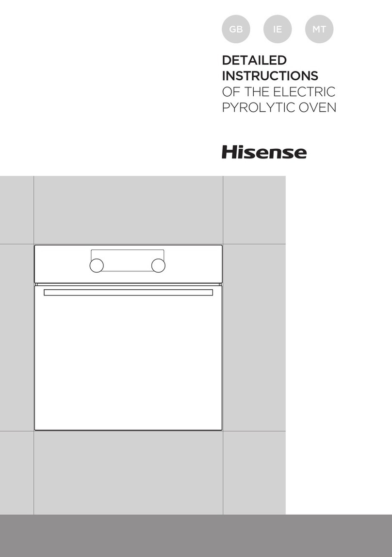 Hisense BI5221PXUK User manual