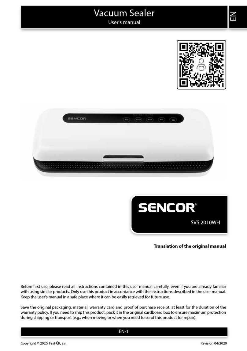 Sencor SVS 2010WH User manual