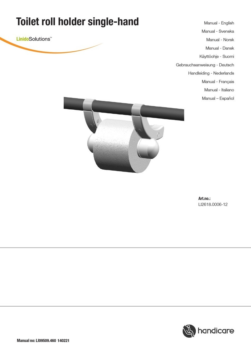 Handicare LinidoSolutions LI2618.0006-12 User manual