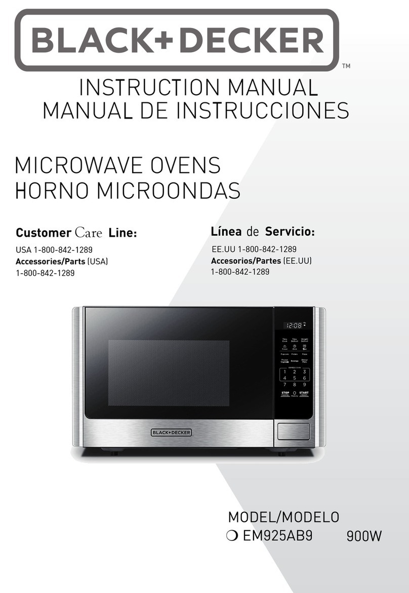 Black & Decker EM925AB9 User manual