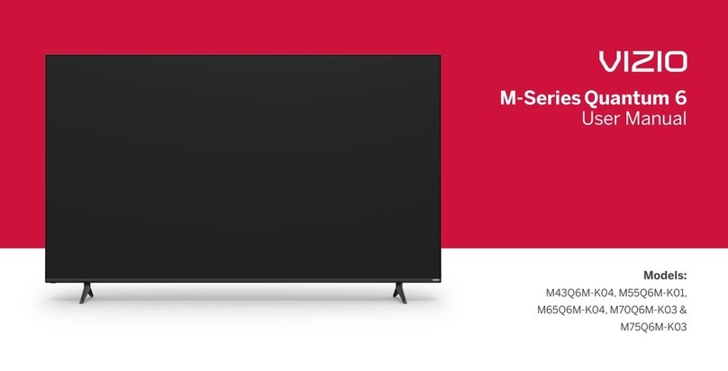 Vizio Quantum 6 M Series User manual