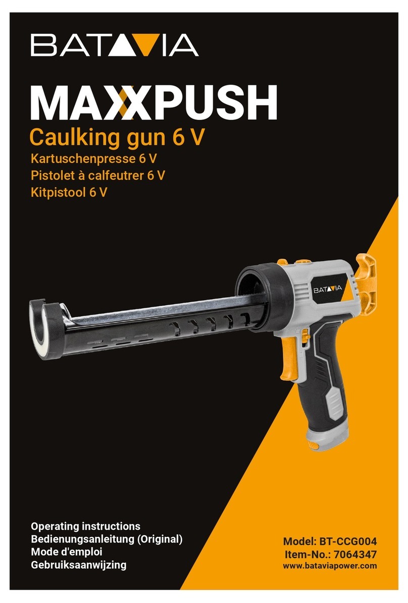 Batavia MAXXPUSH BT-CCG004 operating instructions