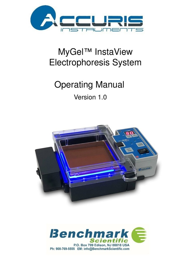 Benchmark Scientific MyGel E1201-E User manual