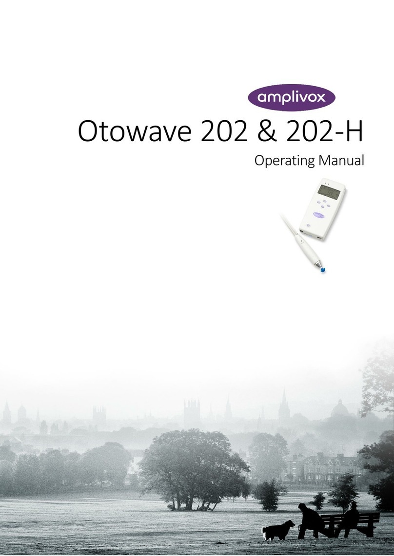 AmpliVox Otowave 202-H User manual