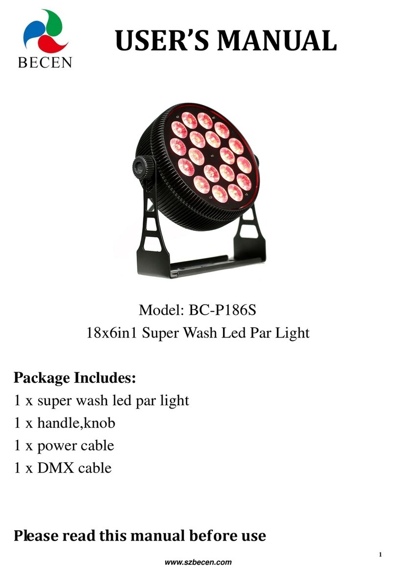 Becen BC-P186S user manual