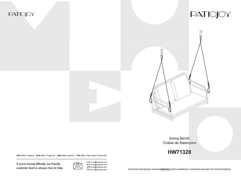 PATIOJOY HW71328 User manual