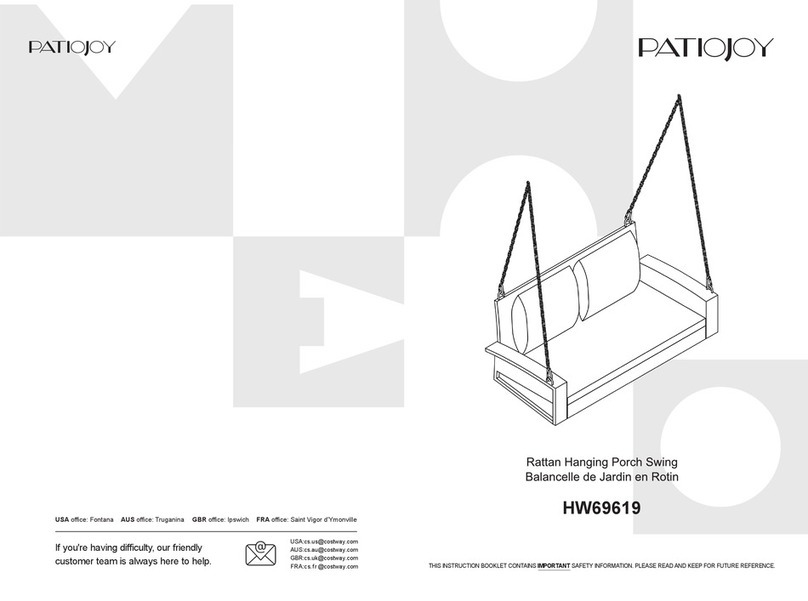 PATIOJOY HW69619 manual