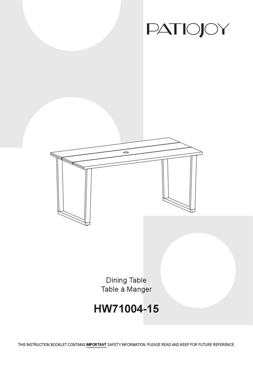 PATIOJOY HW71004-15 User manual