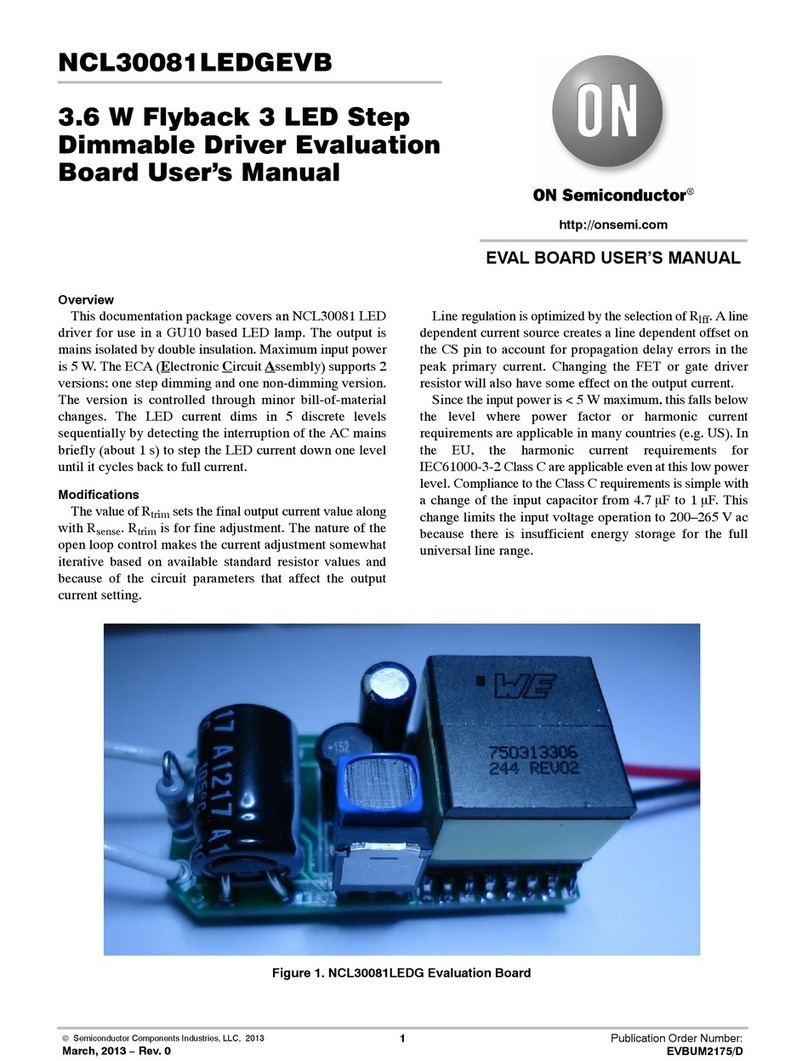ON Semiconductor NCL30081 User manual