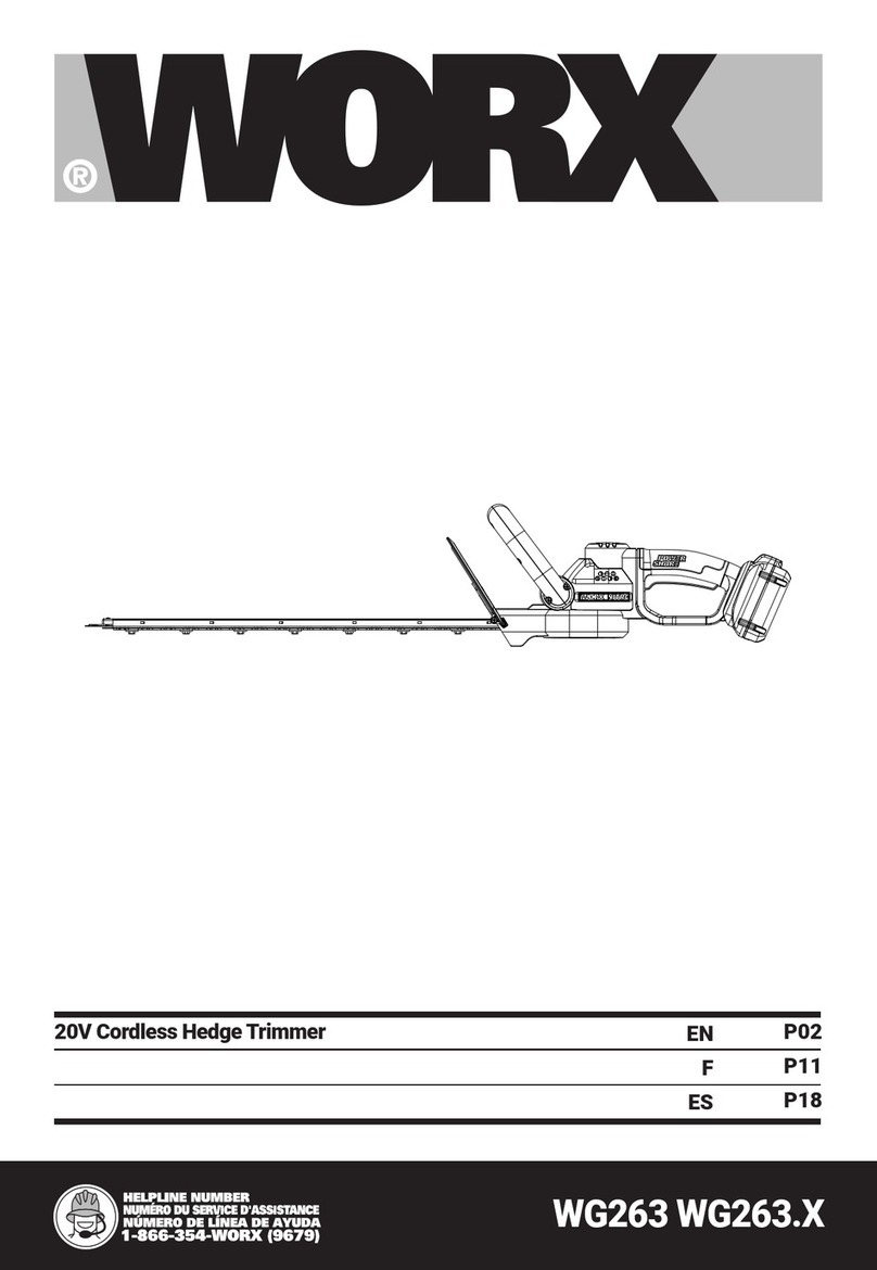 Worx WG263 manual