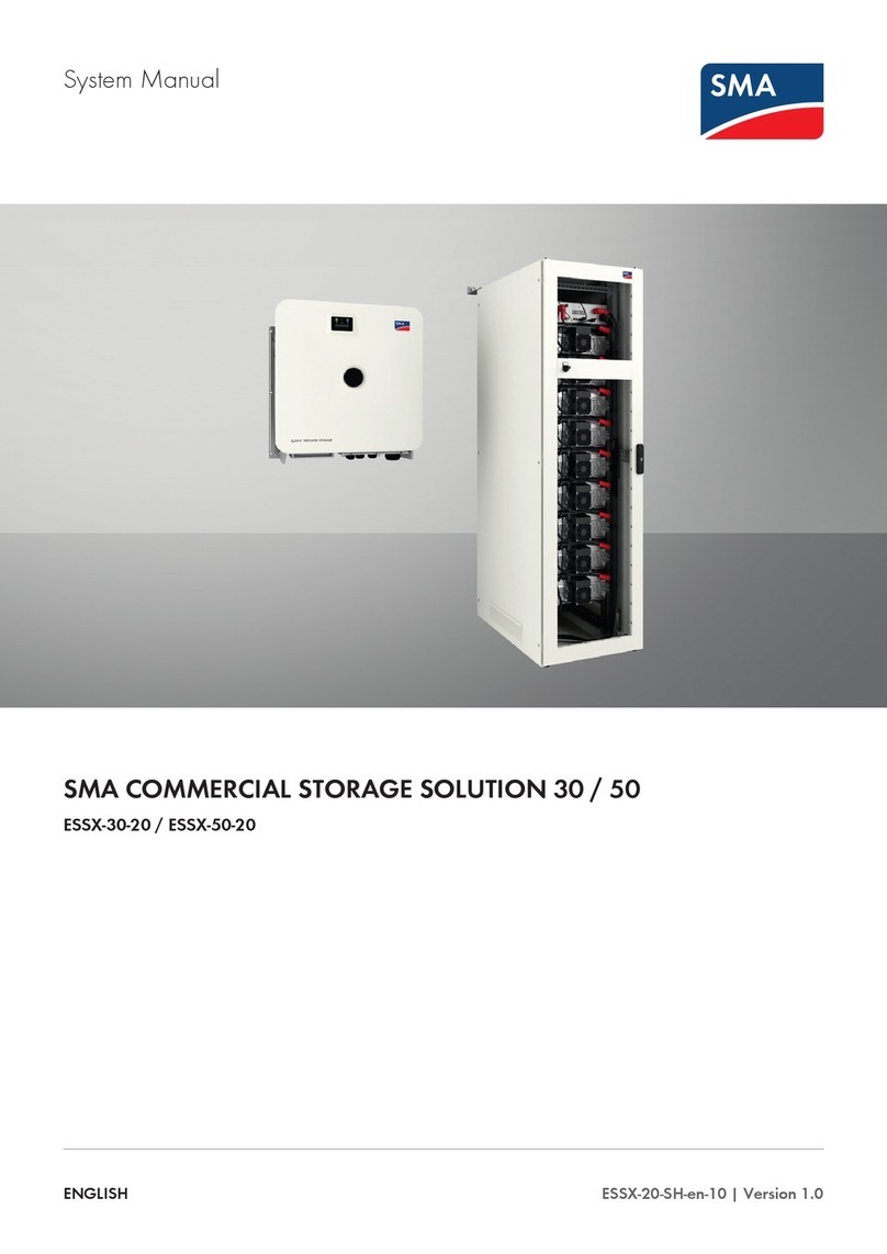SMA COMMERCIAL STORAGE SOLUTION 30 User guide