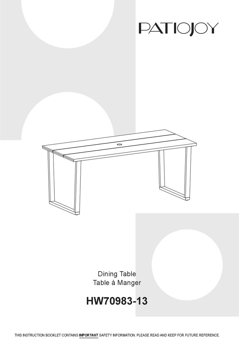 PATIOJOY HW70983-13 manual