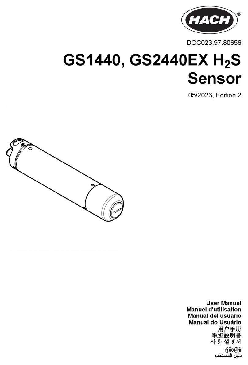 Hach GS1440 user manual