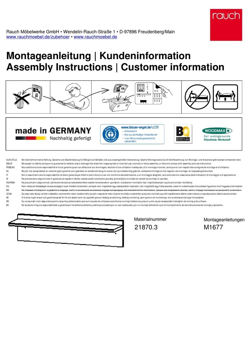 Rauch M1677 User manual