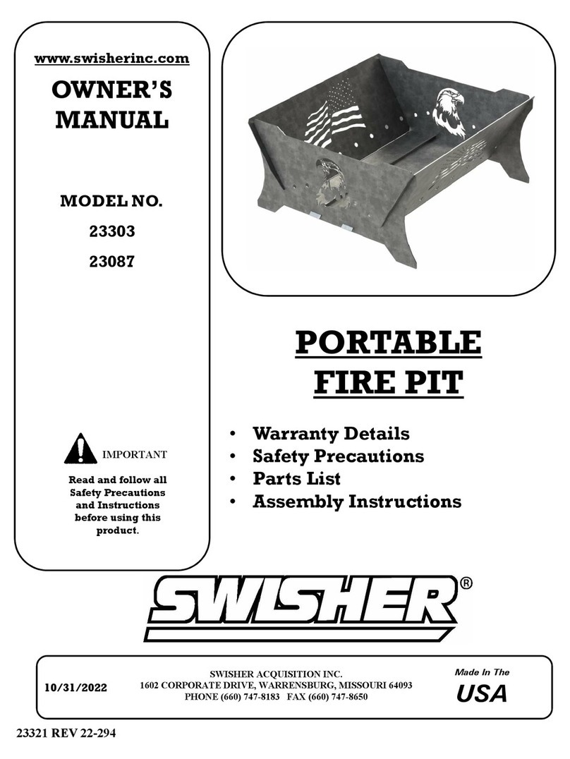 Swisher 23303 owner's manual
