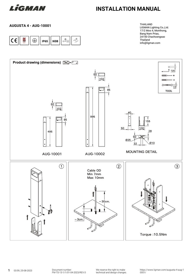 LIGMAN AUGUSTA 4 User manual