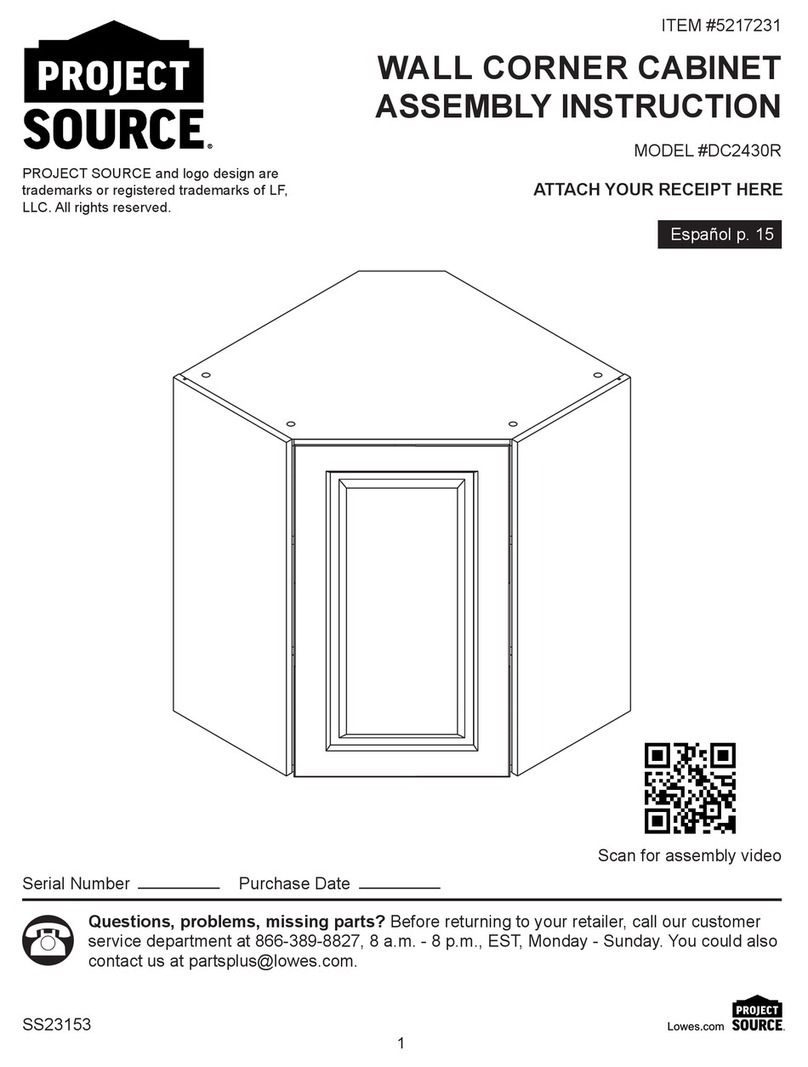Project Source DC2430R User manual