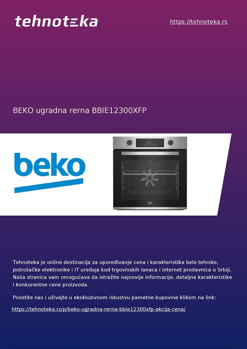 Beko BBIE12300XFP User manual