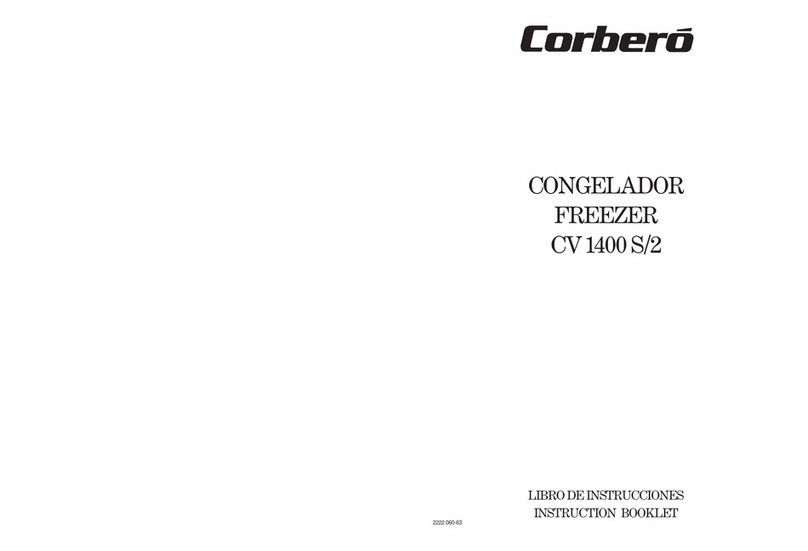 CORBERO CV 1400 S/2 Instruction booklet