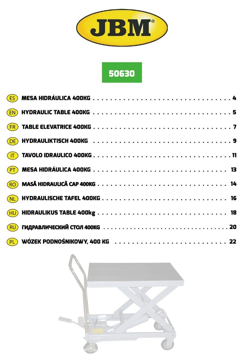 JBM 50630 User manual
