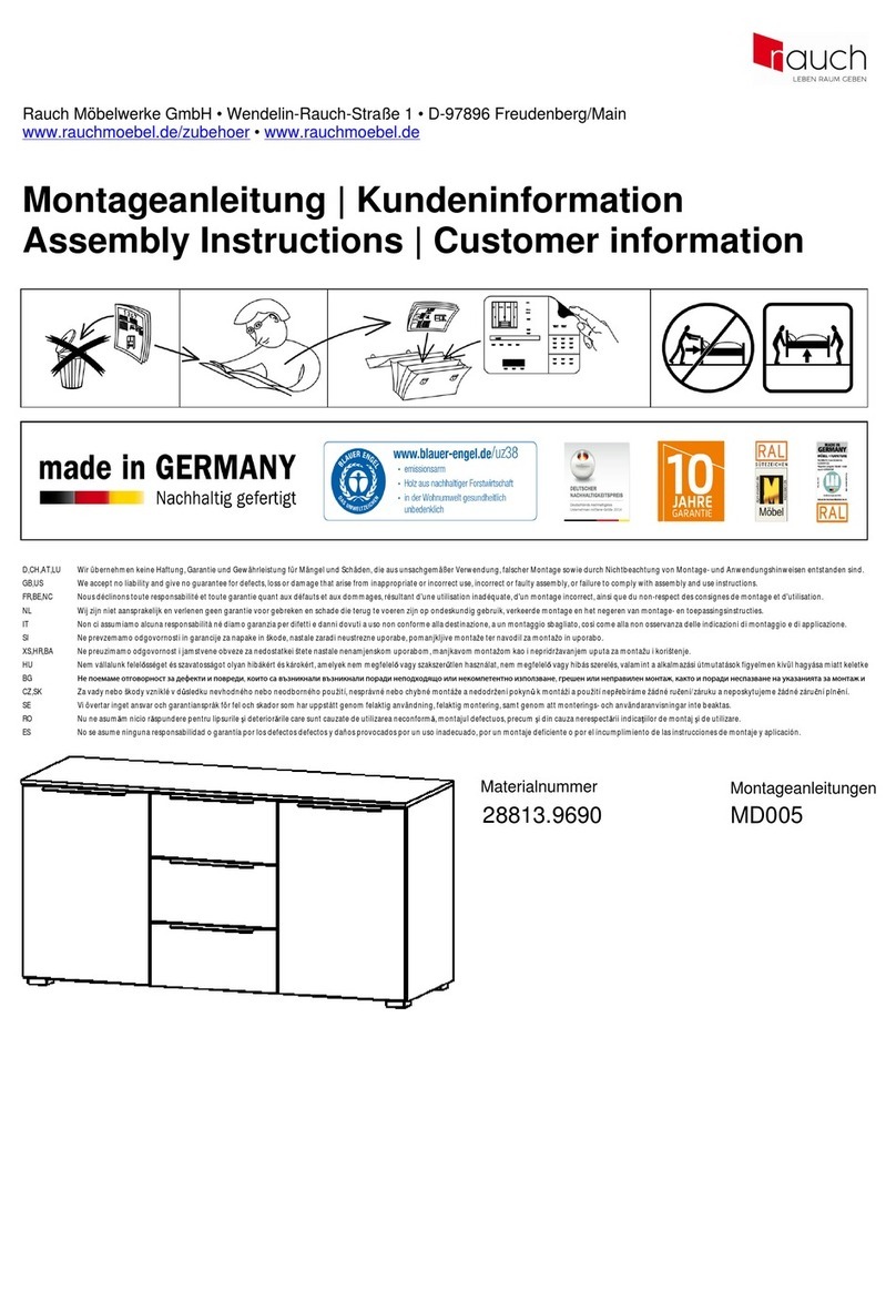 Rauch MD005 User manual