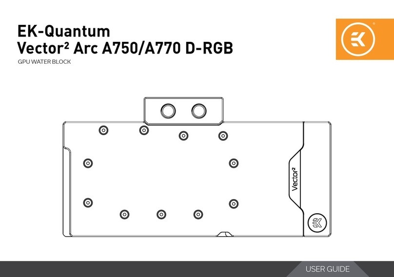 EK-Quantum Vector2 Arc A750-RGB user guide