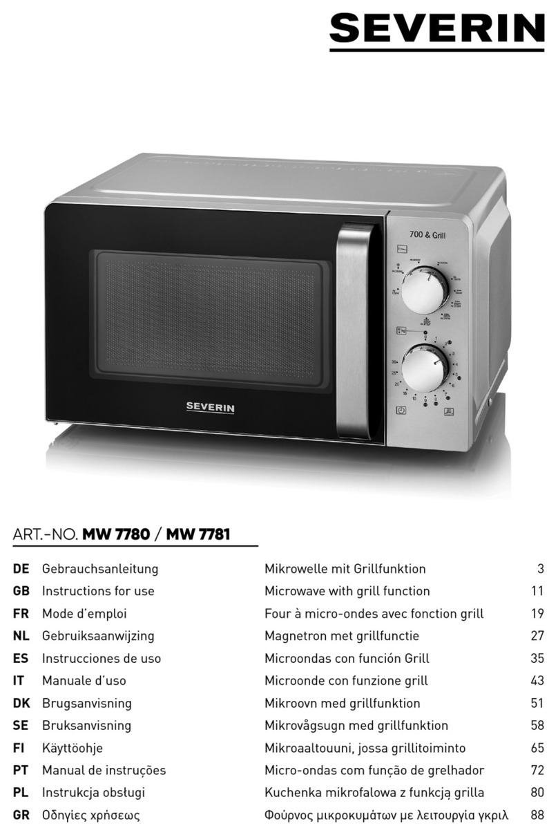 SEVERIN MW 7780 User manual