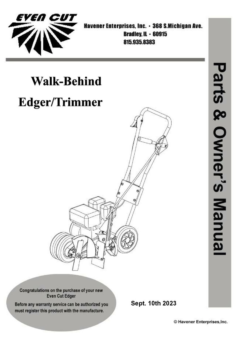 Havener Enterprises EVEN CUT User manual