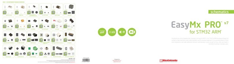 mikroElektronika EasyMx PRO V7 for STM32 ARM Schematics