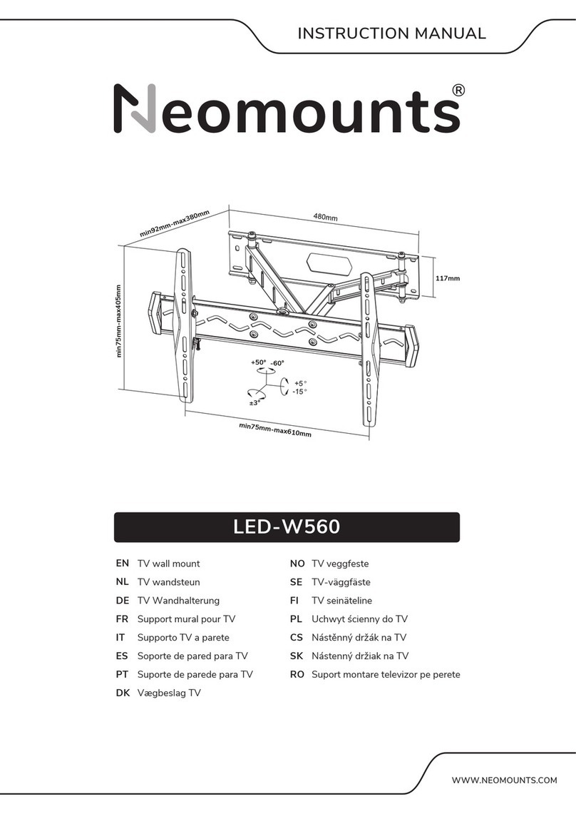NeoMounts LED-W560 User manual