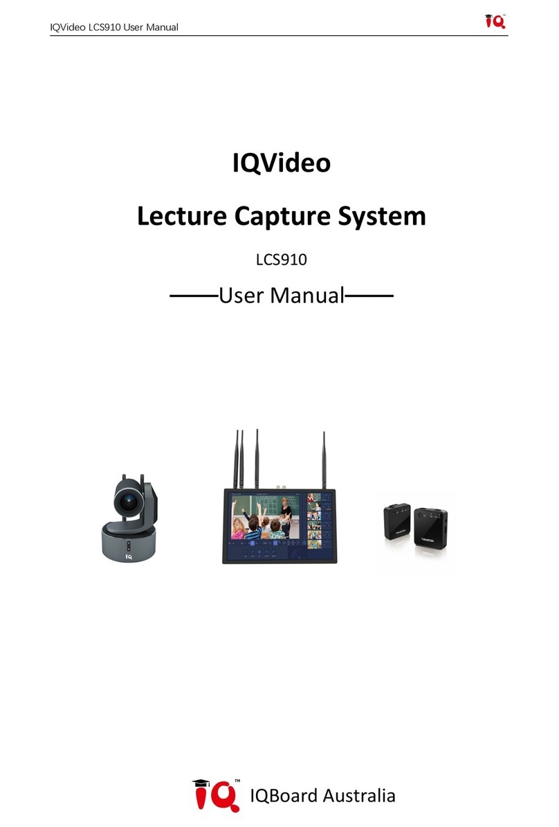 IQBoard IQVideo LCS910 user manual
