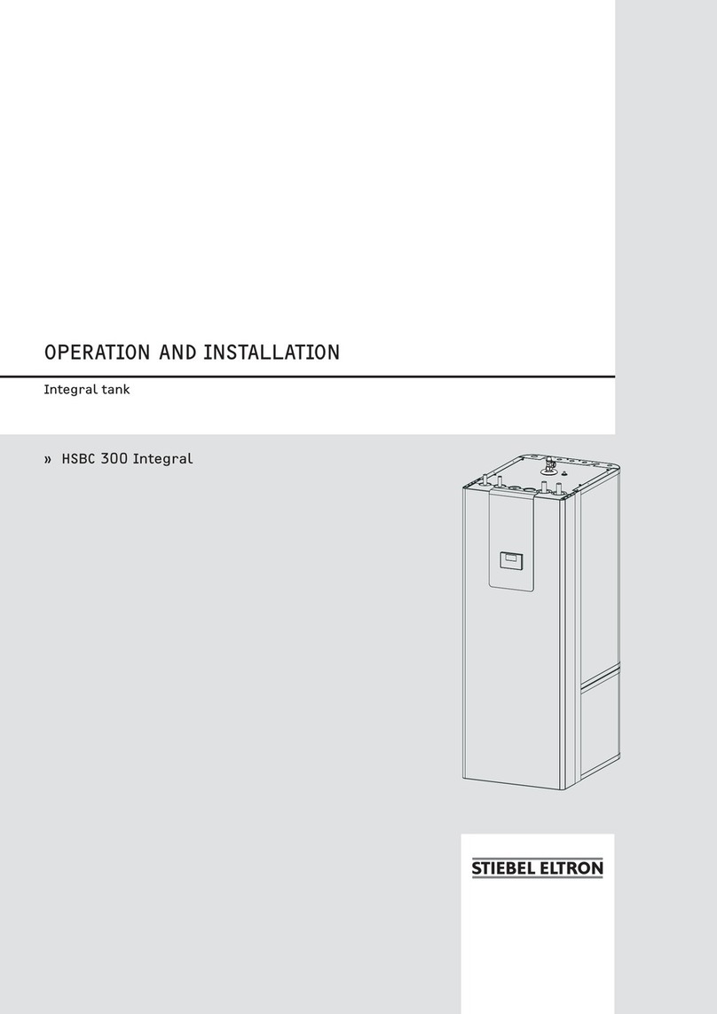 STIEBEL ELTRON HSBC 300 Integral Operation and installation manual