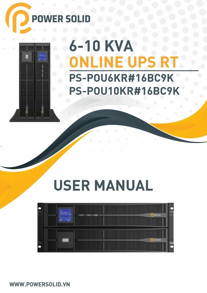 Power Solid PS-POU6KR#16BC9K User manual
