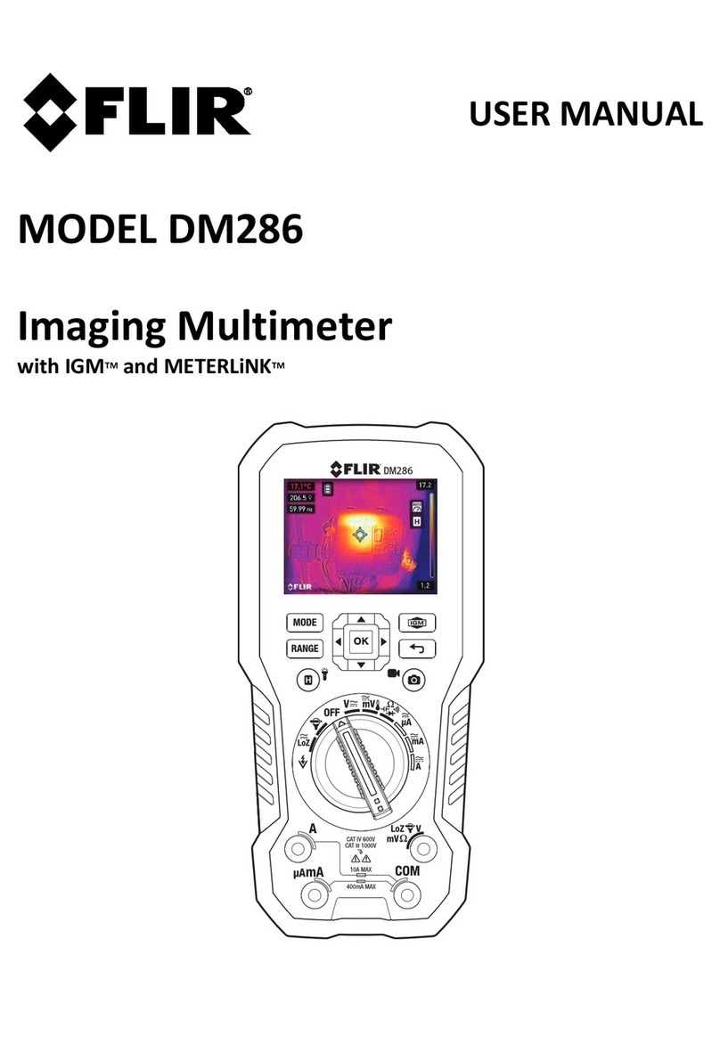 FLIR DM286 User manual