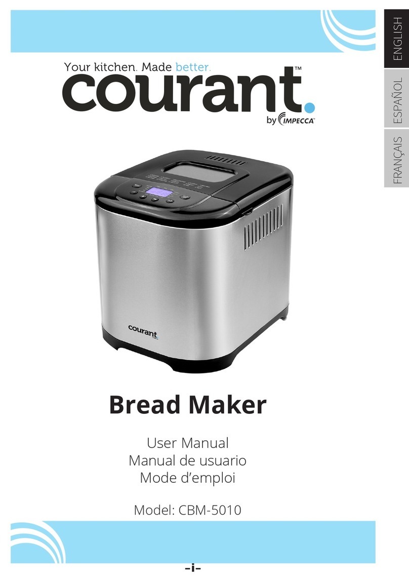 Impecca courant CBM-5010 user manual