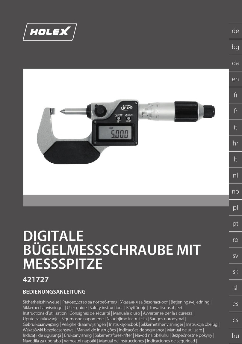 Holex 421727 user guide Holex 421727 user guide