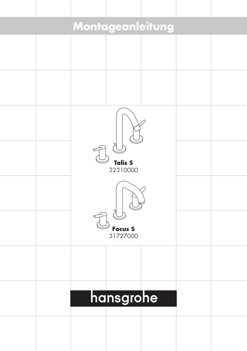 Hans Grohe Talis S 32310000 User manual Hans Grohe Talis S 32310000 User manual