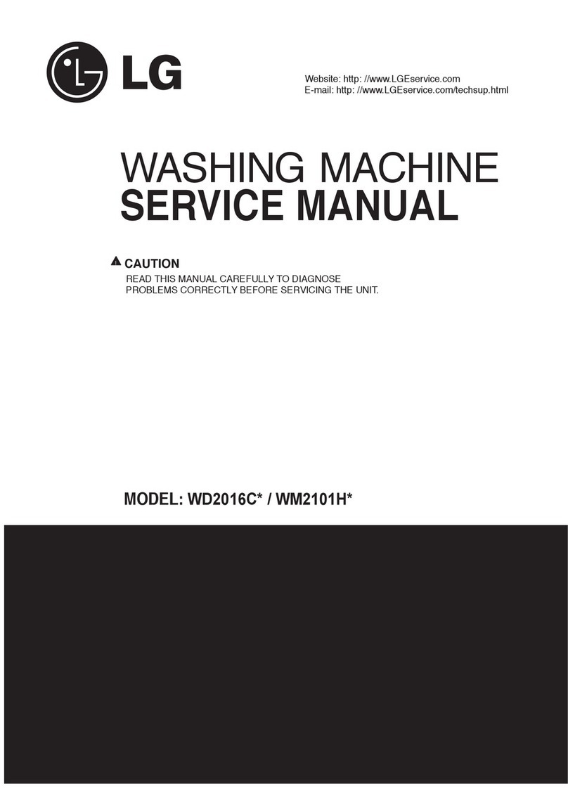 LG WD2016C Series Service manual