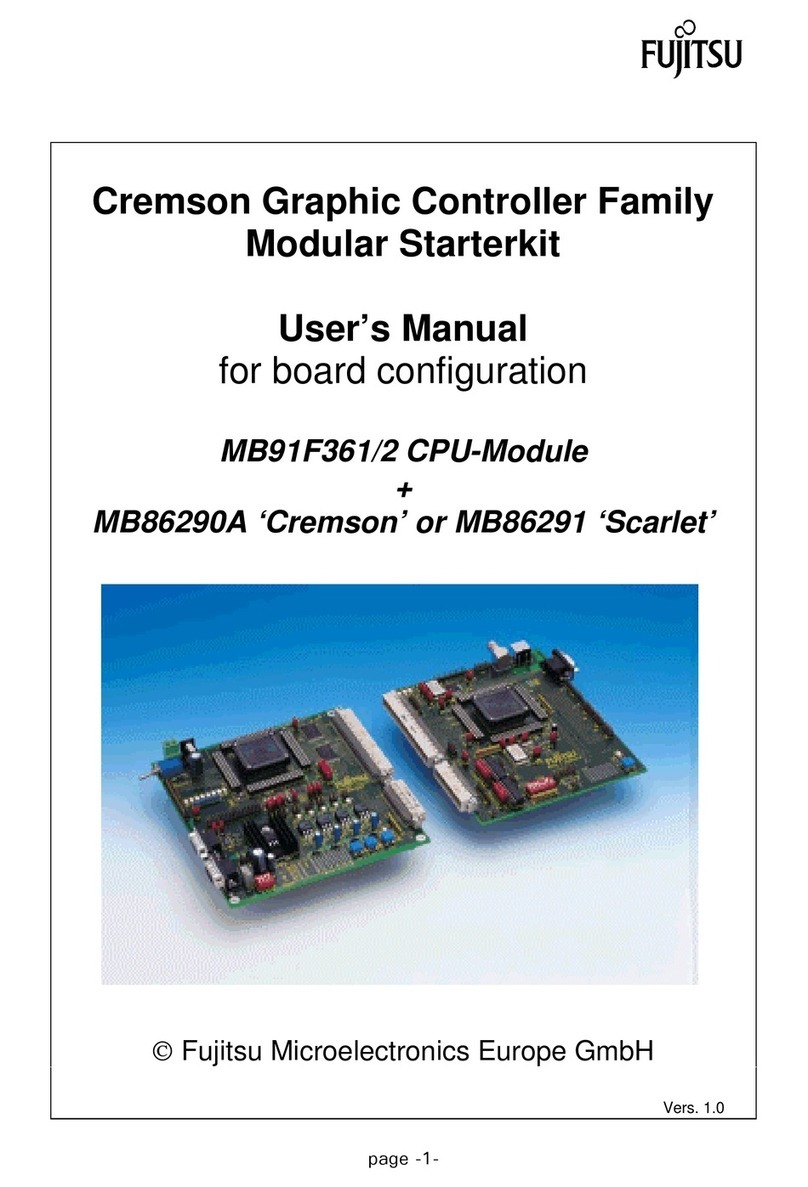 Fujitsu Cremson Series User manual