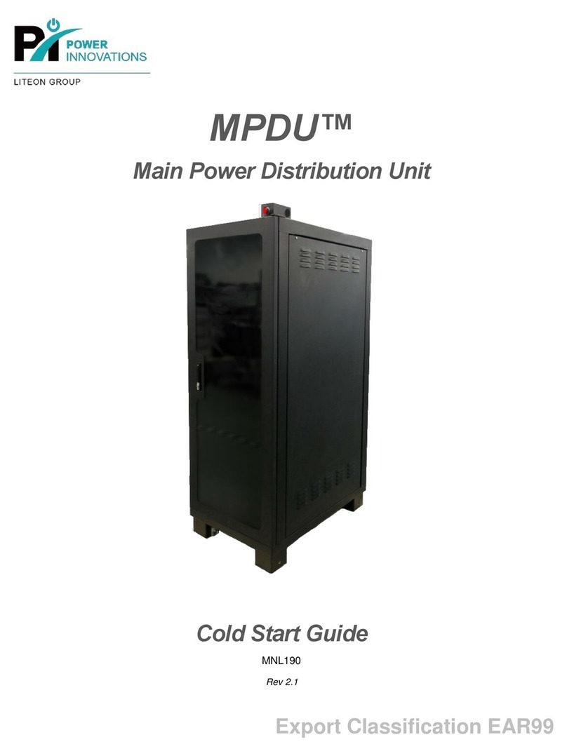Power Innovations MPDU Cold Start Guide Power Innovations MPDU Cold Start Guide