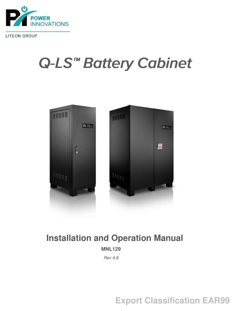 Power Innovations Q-LS Installation and operation manual