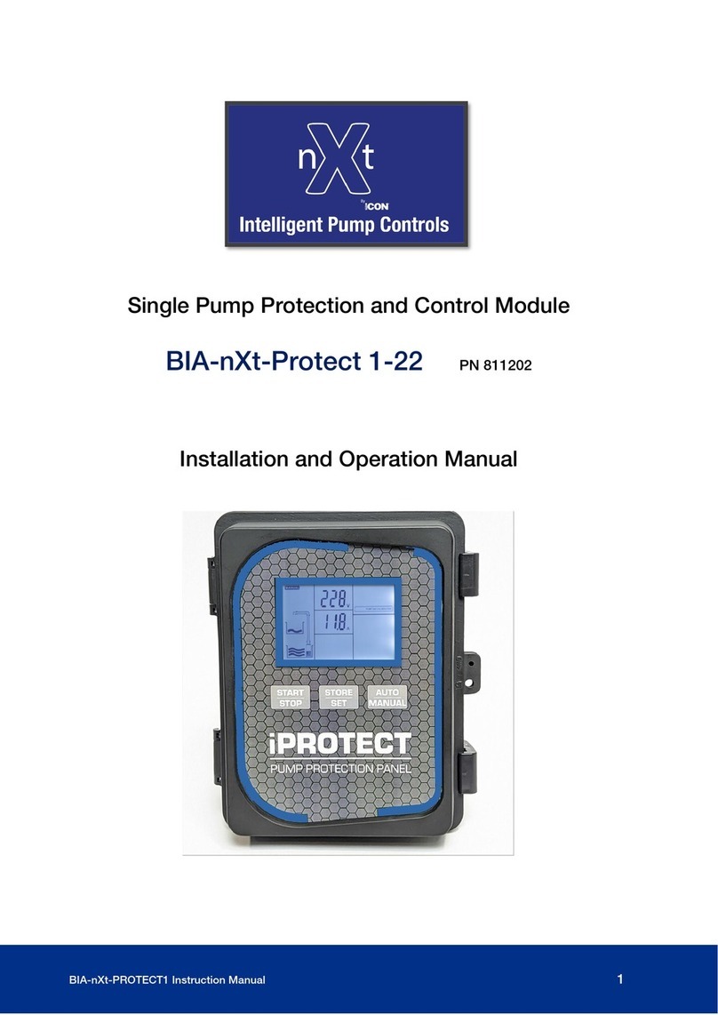nxt BIA-nXt-Protect 1-22 Installation and operation manual