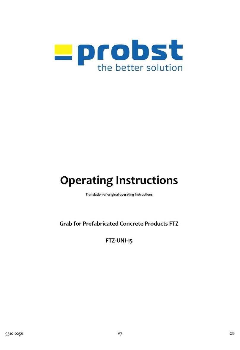 probst FTZ-UNI-15 User manual