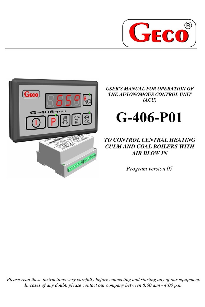 Geco G-406-P01 user manual