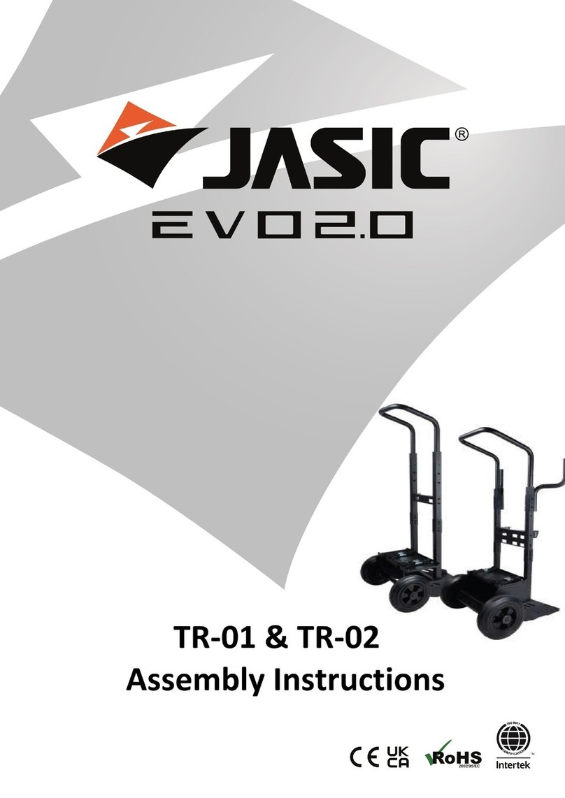 Jasic EVO 2.0 TR-01 Assembly instructions